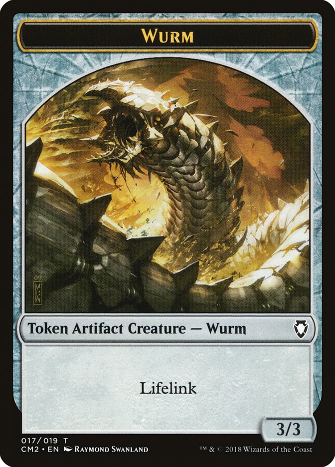 Wurm Token (017/019) [Commander Anthology Volume II Tokens] | Lots Moore NSW