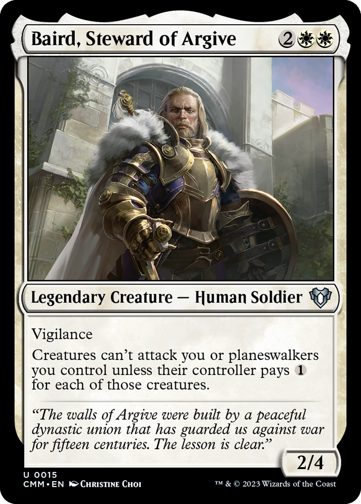 Baird, Steward of Argive [Commander Masters] | Lots Moore NSW