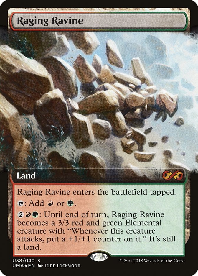 Raging Ravine (Topper) [Ultimate Masters Box Topper] | Lots Moore NSW