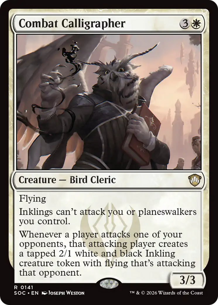 Combat Calligrapher [Secrets of Strixhaven Commander] | Lots Moore NSW