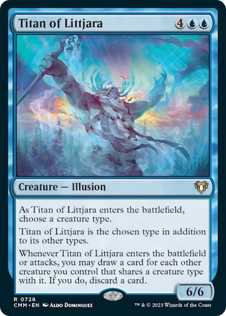 Titan of Littjara [Commander Masters] | Lots Moore NSW