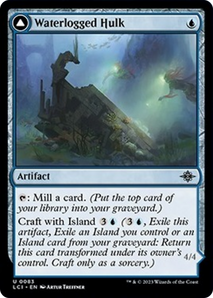 Waterlogged Hulk // Watertight Gondola [The Lost Caverns of Ixalan] | Lots Moore NSW