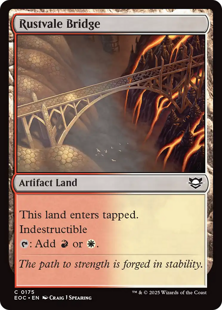 Rustvale Bridge [Edge of Eternities Commander] | Lots Moore NSW