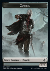 Zombie // Drake Double-Sided Token [Streets of New Capenna Commander Tokens] | Lots Moore NSW