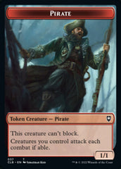 Pirate // Goblin Double-Sided Token [Commander Legends: Battle for Baldur's Gate Tokens] | Lots Moore NSW