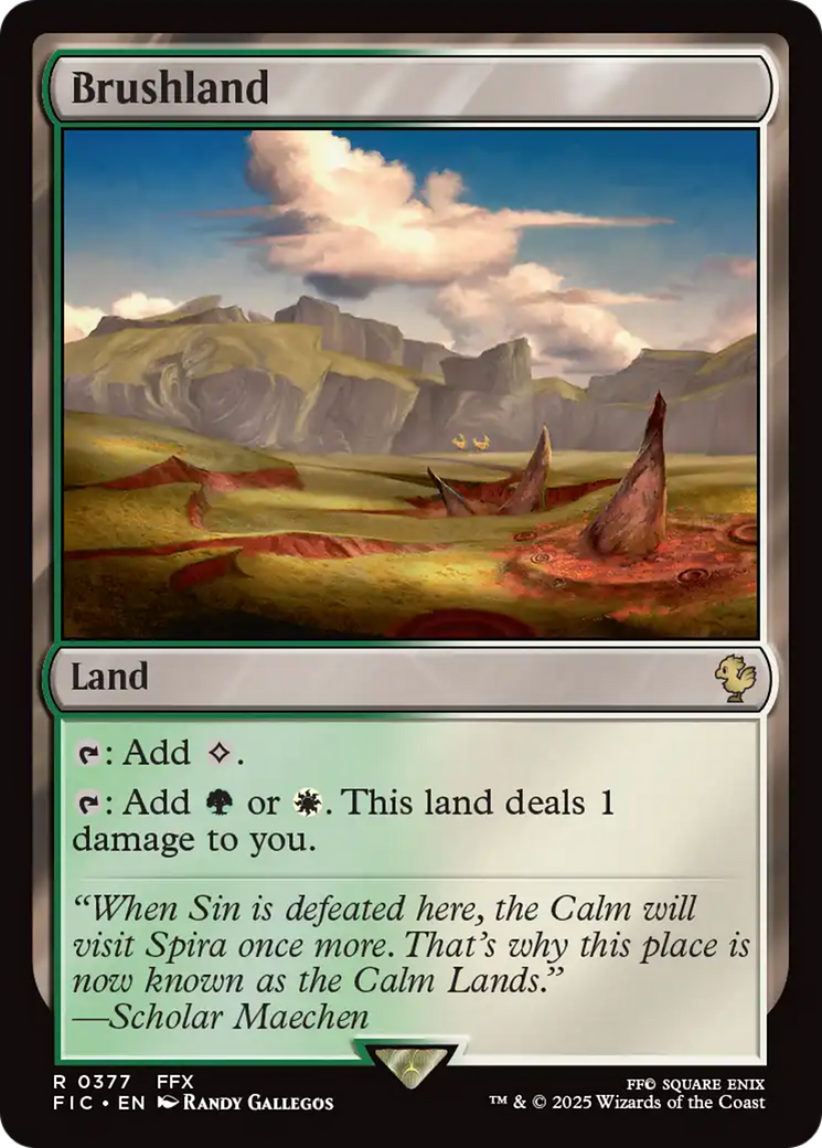 Brushland [FINAL FANTASY Commander] | Lots Moore NSW