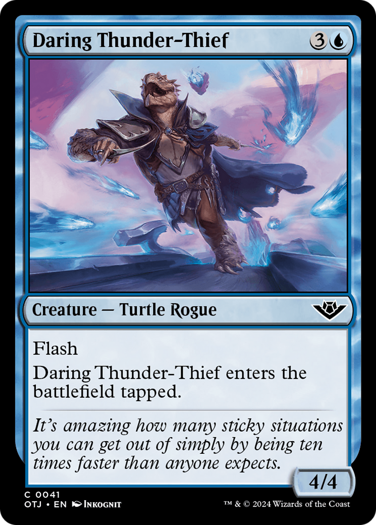 Daring Thunder-Thief [Outlaws of Thunder Junction] | Lots Moore NSW
