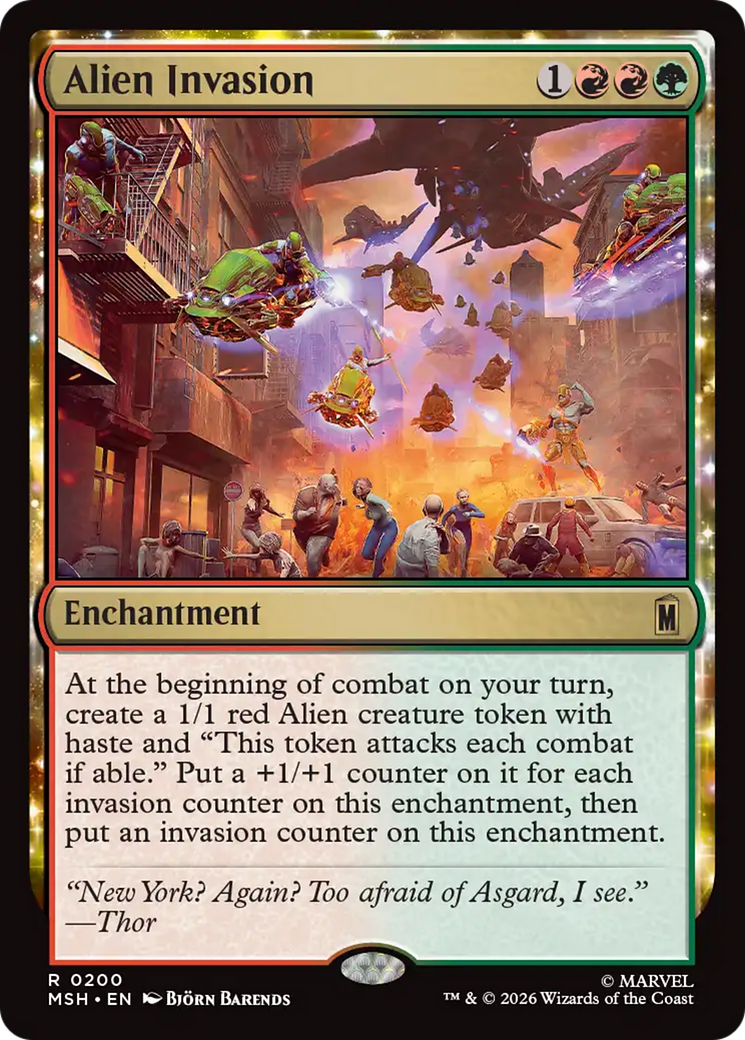 Alien Invasion [Marvel Super Heroes] | Lots Moore NSW