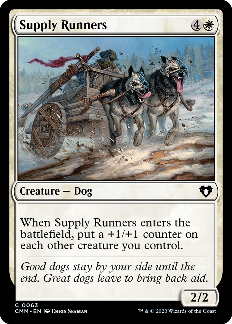 Supply Runners [Commander Masters] | Lots Moore NSW