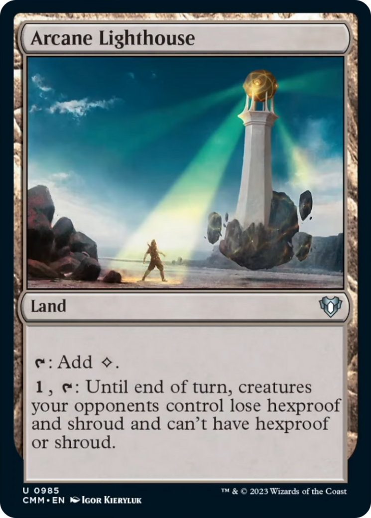 Arcane Lighthouse [Commander Masters] | Lots Moore NSW