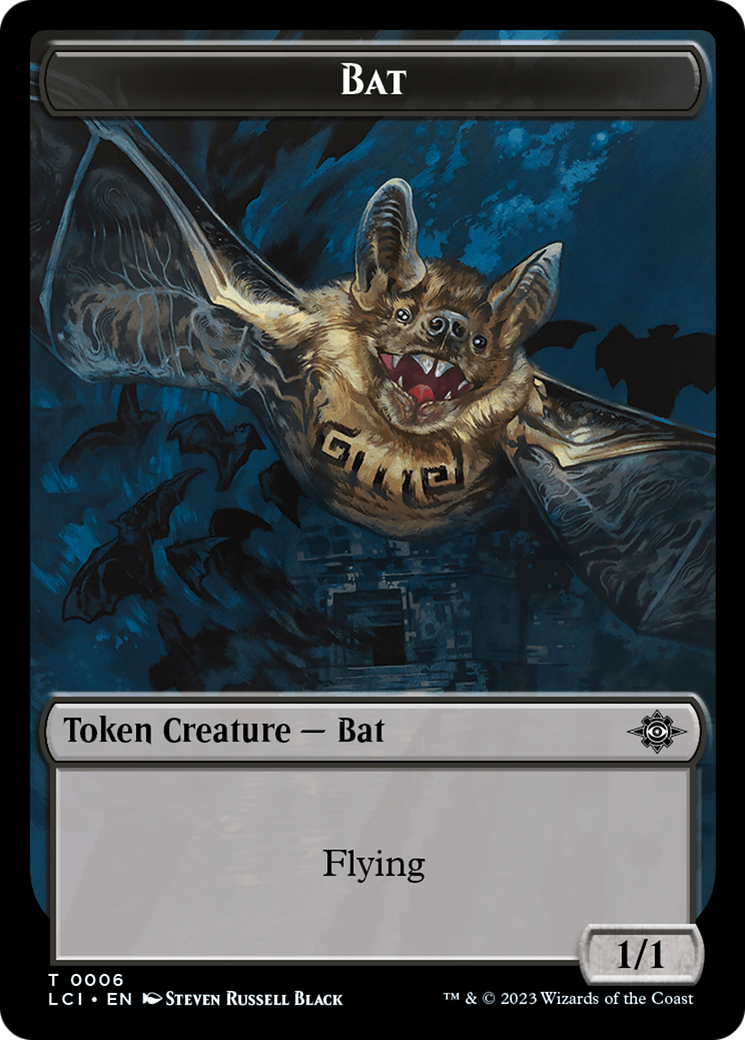 Gnome // Bat Double-Sided Token [The Lost Caverns of Ixalan Tokens] | Lots Moore NSW