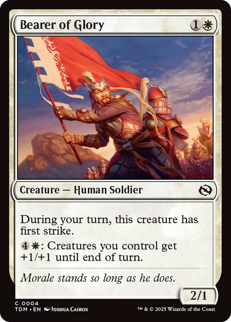 Bearer of Glory [Tarkir: Dragonstorm] | Lots Moore NSW