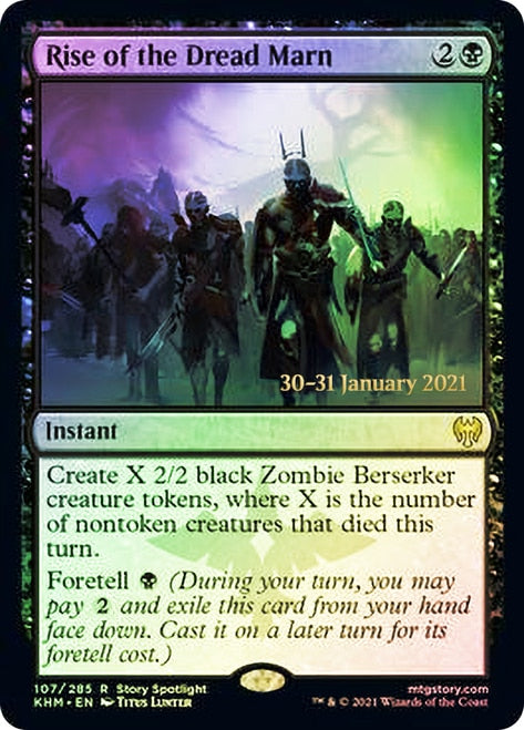 Rise of the Dread Marn [Kaldheim Prerelease Promos] | Lots Moore NSW