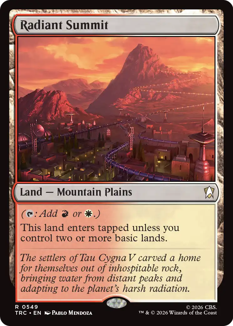 Radiant Summit [Star Trek Commander] | Lots Moore NSW