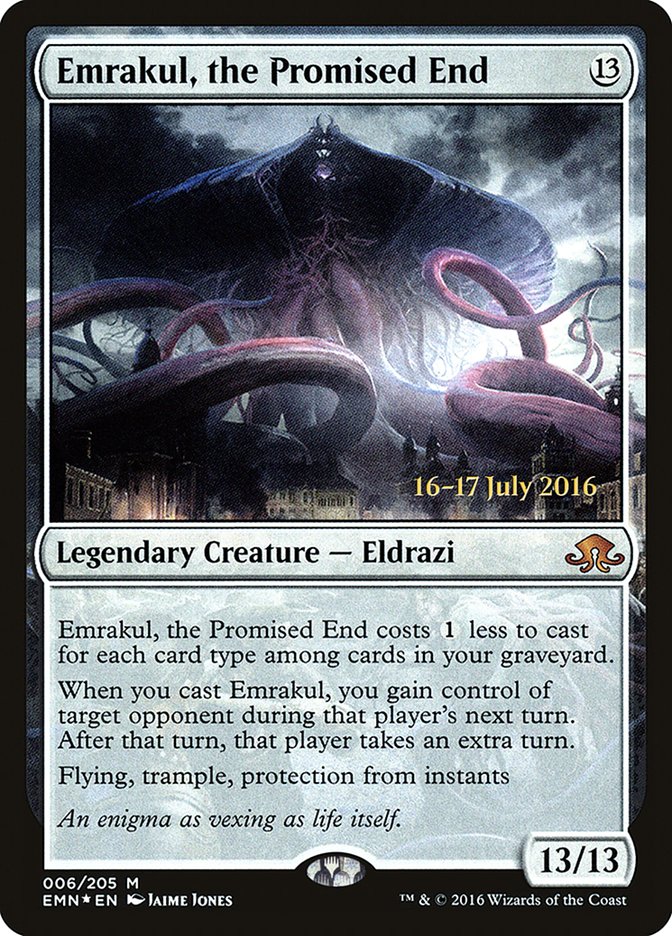 Emrakul, the Promised End [Eldritch Moon Prerelease Promos] | Lots Moore NSW