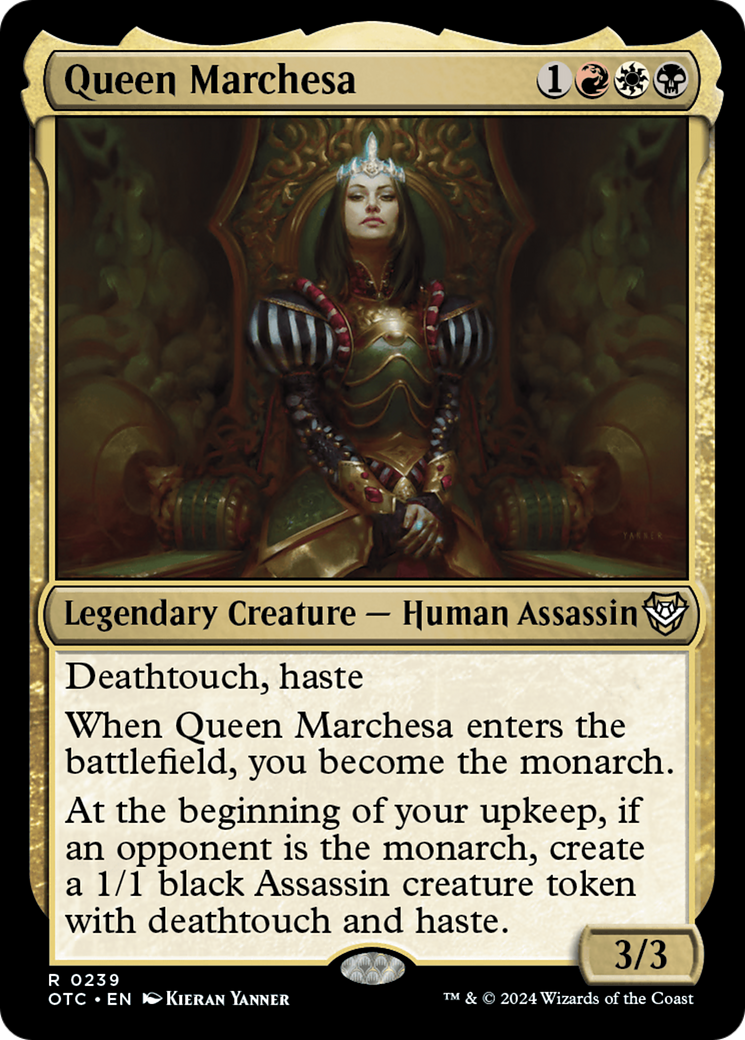 Queen Marchesa [Outlaws of Thunder Junction Commander] | Lots Moore NSW