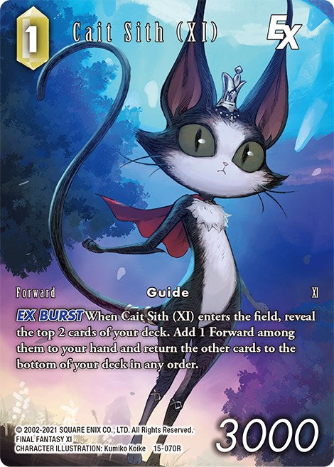 Cait Sith (XI) EX (Full Art) [Crystal Dominion] | Lots Moore NSW