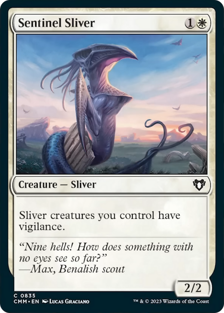 Sentinel Sliver [Commander Masters] | Lots Moore NSW