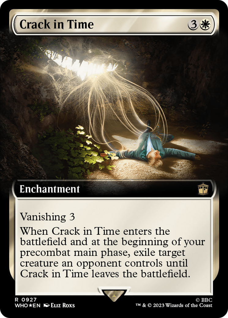 Crack in Time (Extended Art) (Surge Foil) [Doctor Who] | Lots Moore NSW