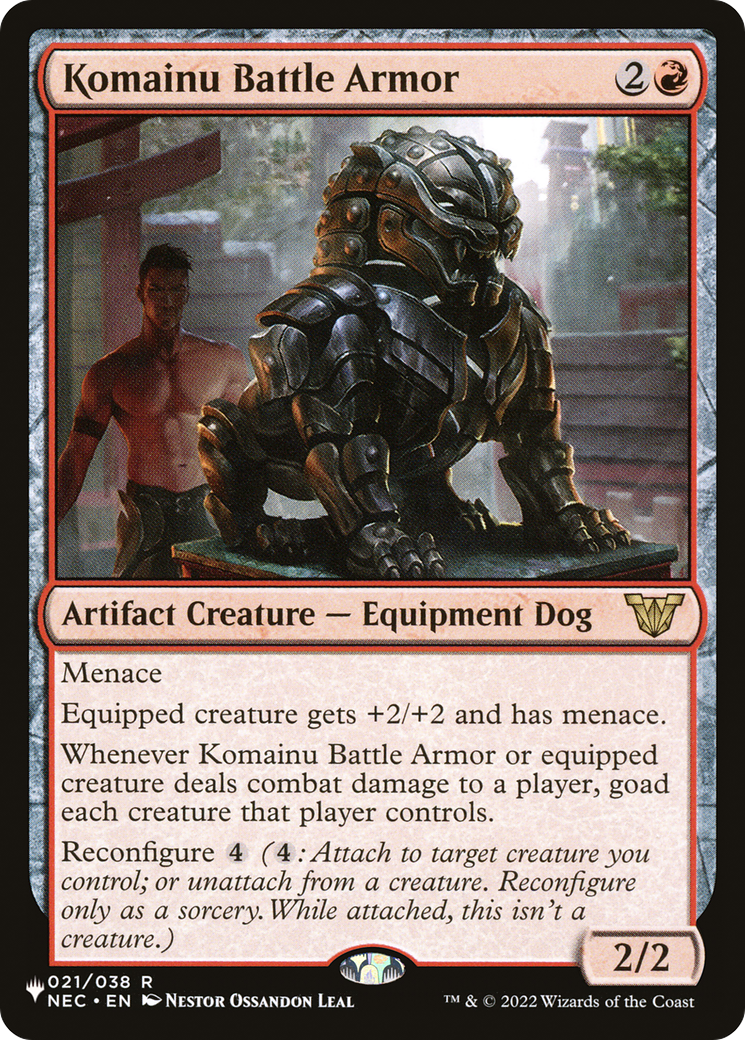 Komainu Battle Armor [The List] | Lots Moore NSW