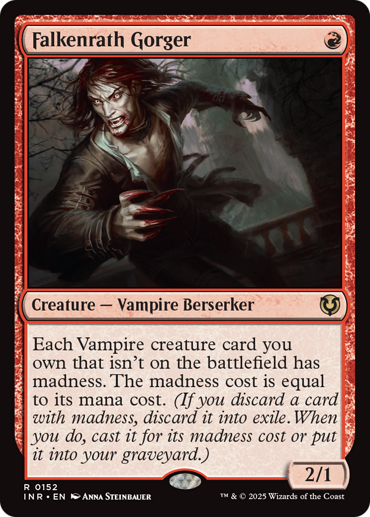 Falkenrath Gorger [Innistrad Remastered] | Lots Moore NSW