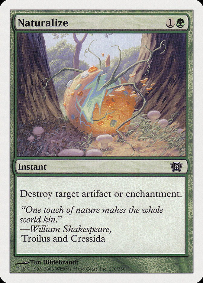 Naturalize (8th Edition) [Oversize Cards] | Lots Moore NSW