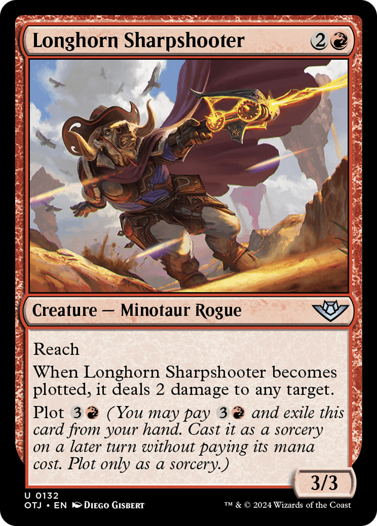 Longhorn Sharpshooter [Outlaws of Thunder Junction] | Lots Moore NSW