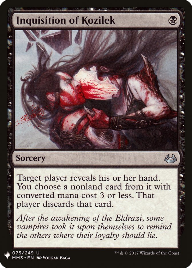 Inquisition of Kozilek [Mystery Booster] | Lots Moore NSW