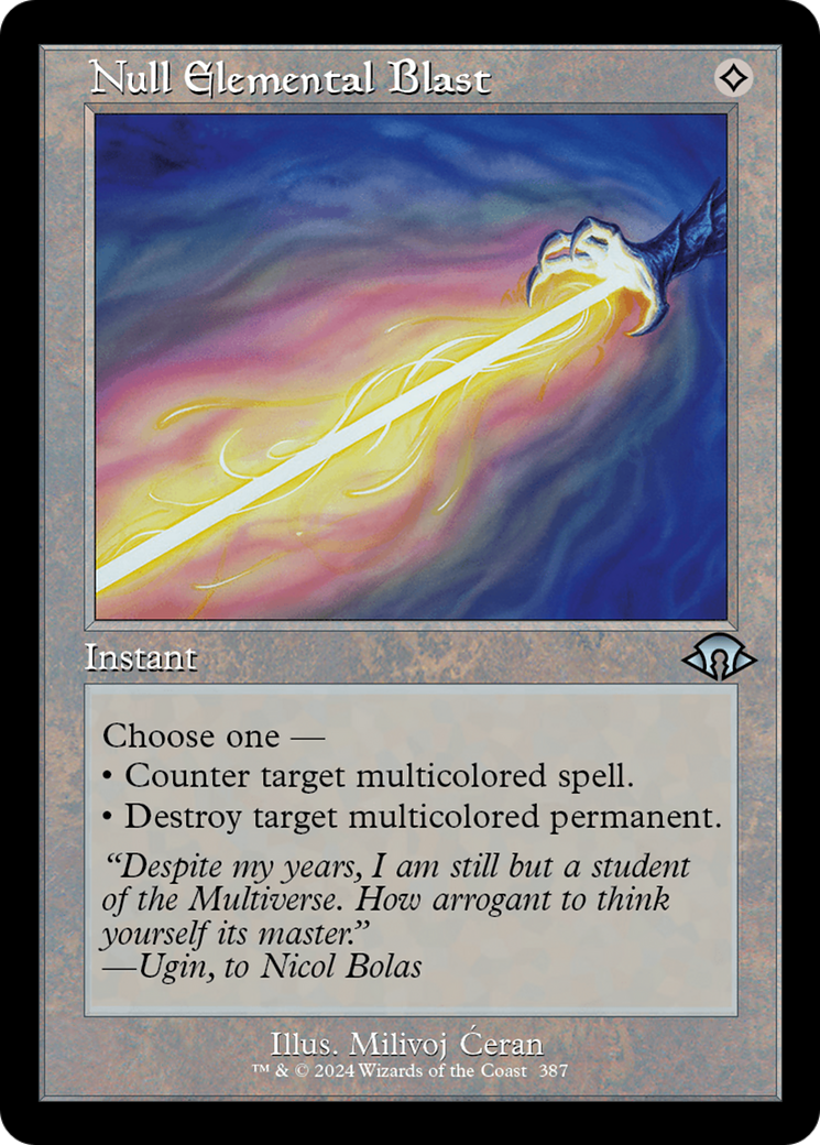 Null Elemental Blast (Retro) [Modern Horizons 3] | Lots Moore NSW