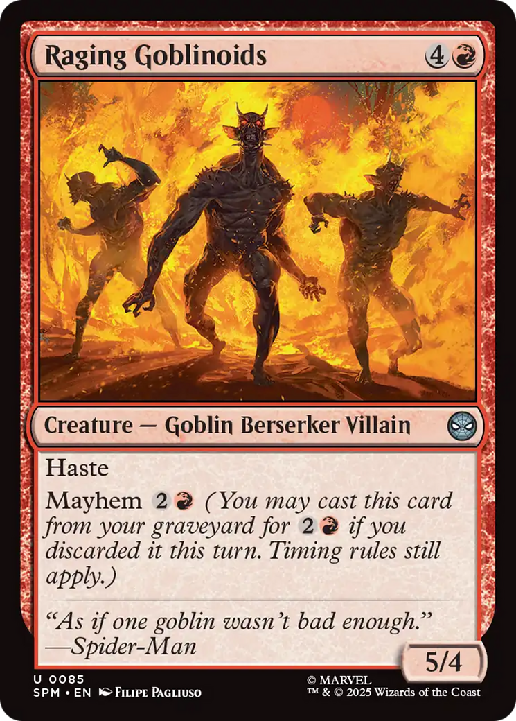 Raging Goblinoids [Marvel's Spider-Man] | Lots Moore NSW