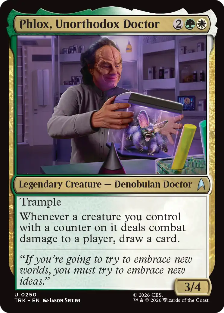 Phlox, Unorthodox Doctor [Star Trek] | Lots Moore NSW