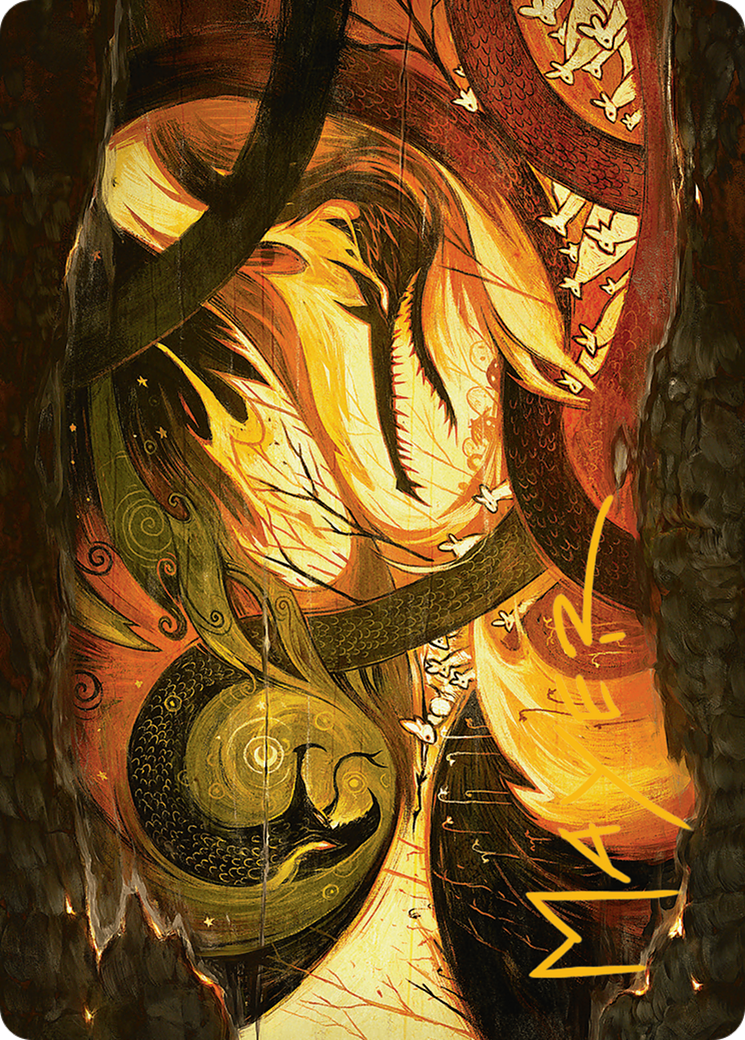 Season of Loss Art Card (Gold-Stamped Signature) [Bloomburrow Art Series] | Lots Moore NSW