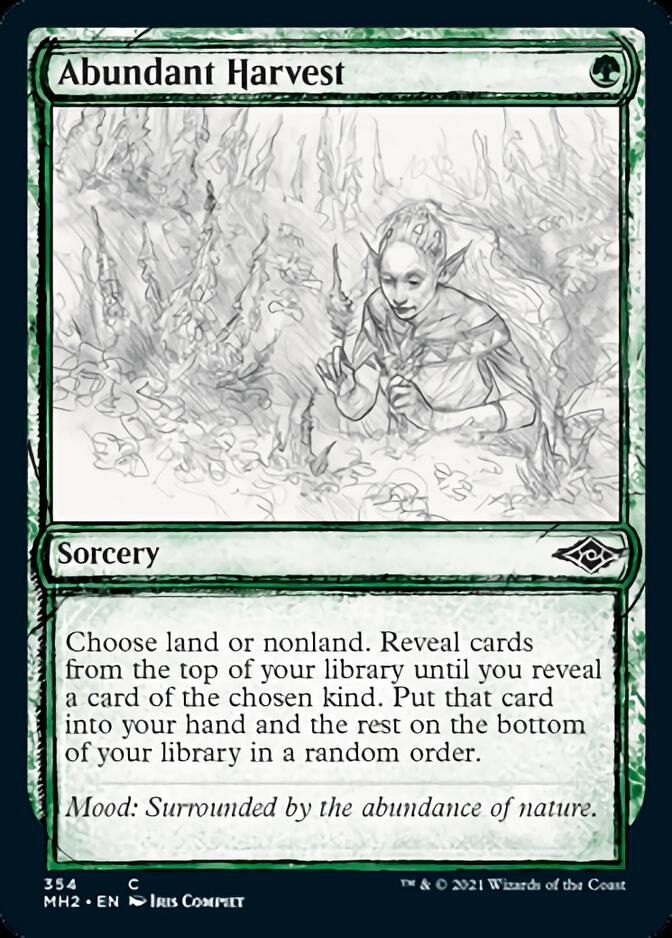 Abundant Harvest (Sketch) [Modern Horizons 2] | Lots Moore NSW