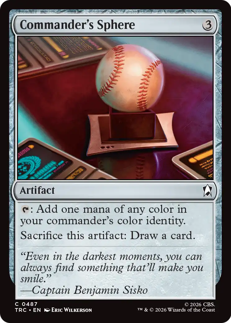 Commander's Sphere (Surge Foil) [Star Trek Commander] | Lots Moore NSW