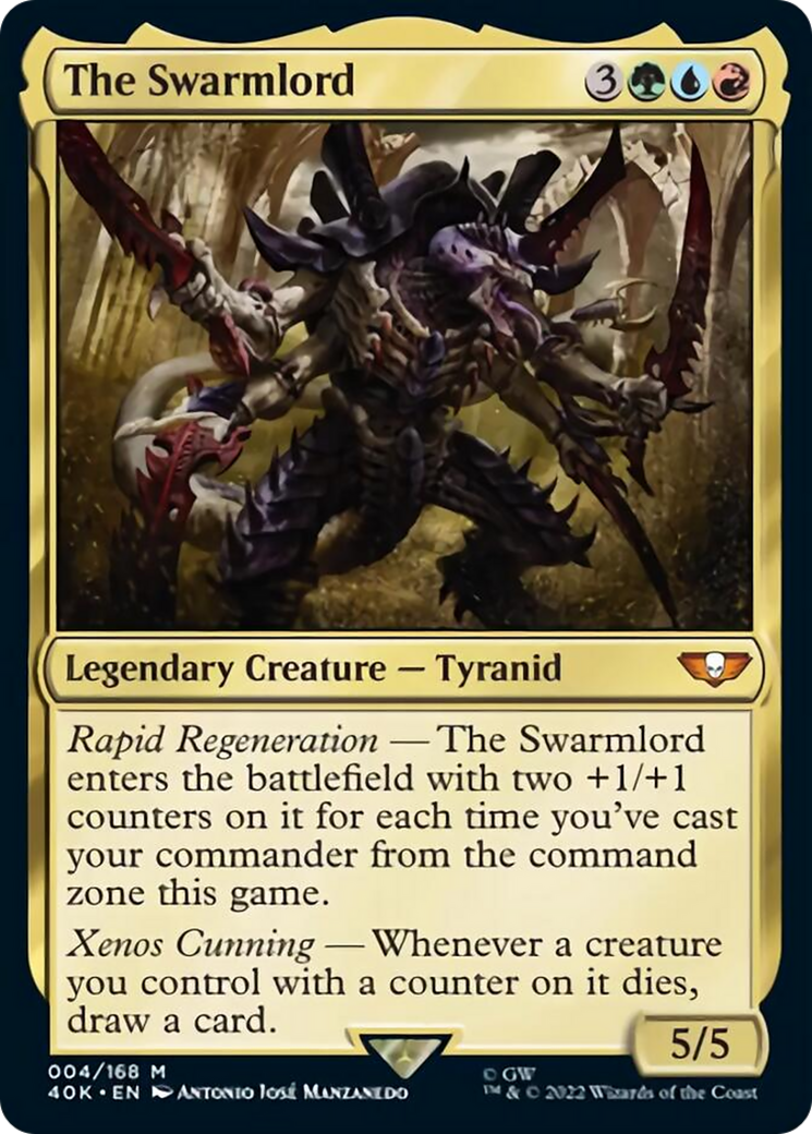 The Swarmlord (Surge Foil) [Warhammer 40,000] | Lots Moore NSW