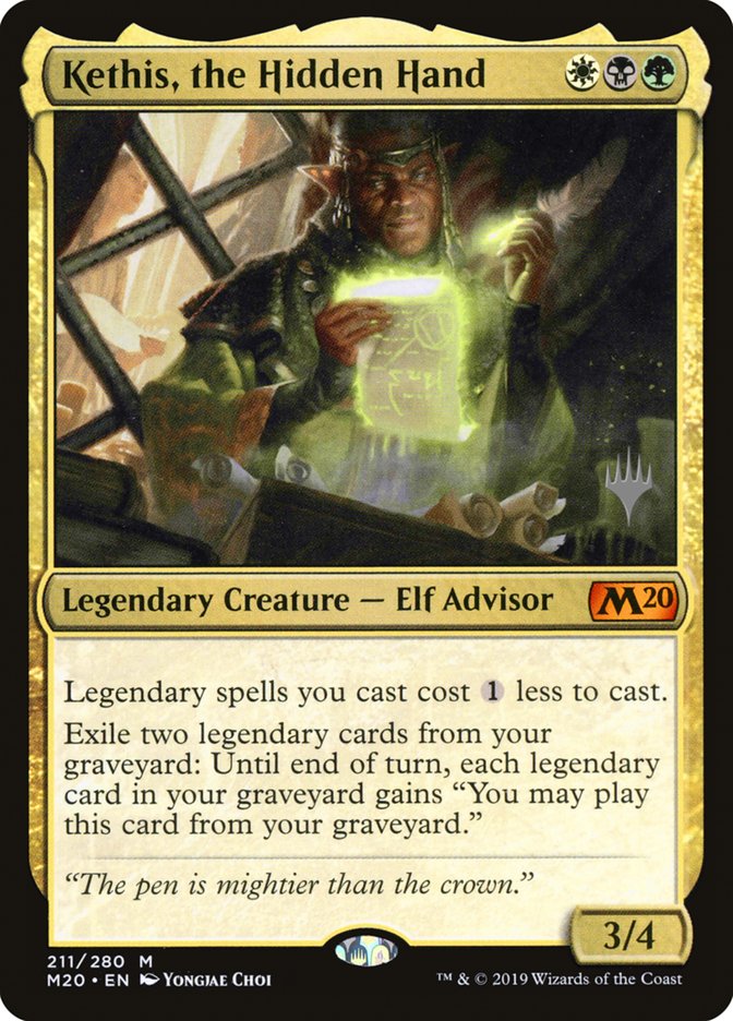 Kethis, the Hidden Hand (Promo Pack) [Core Set 2020 Promos] | Lots Moore NSW