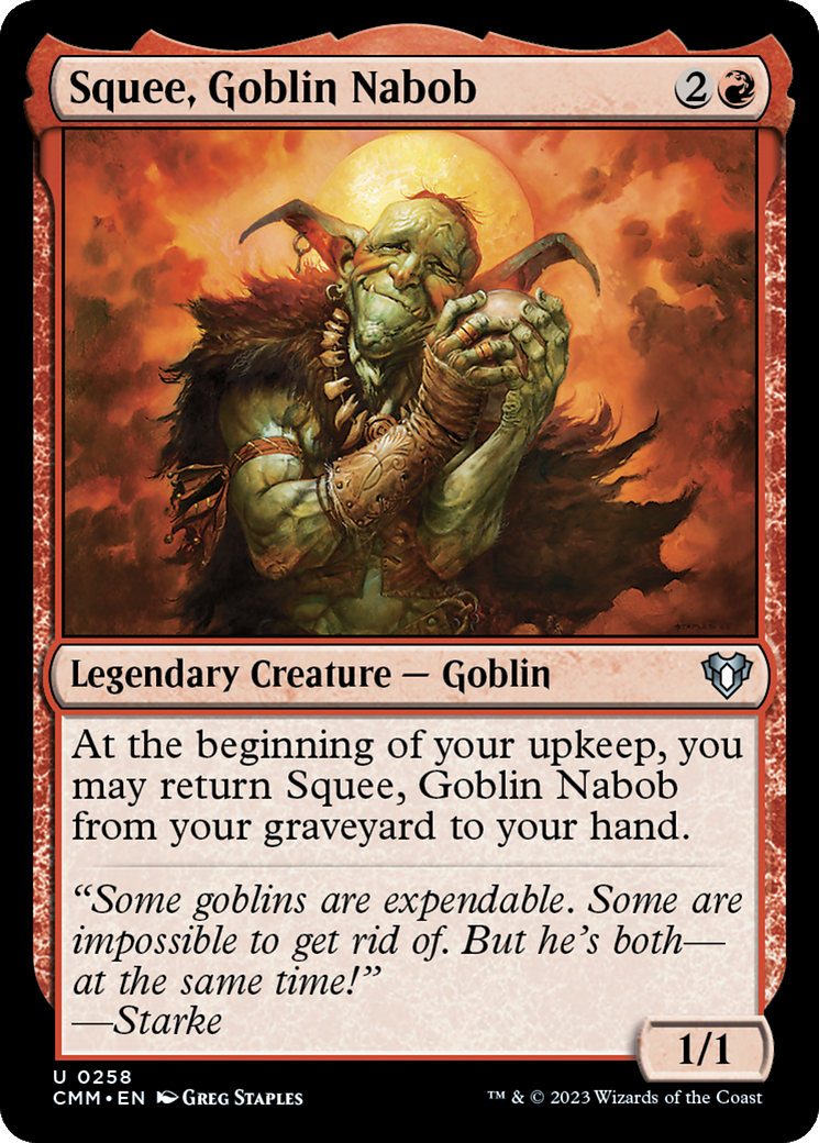 Squee, Goblin Nabob [Commander Masters] | Lots Moore NSW