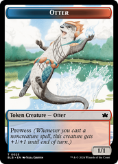 Otter // Copy Double-Sided Token [Bloomburrow Tokens] | Lots Moore NSW
