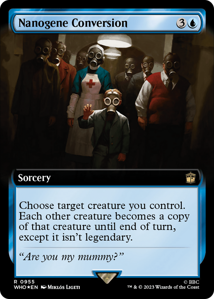Nanogene Conversion (Extended Art) (Surge Foil) [Doctor Who] | Lots Moore NSW
