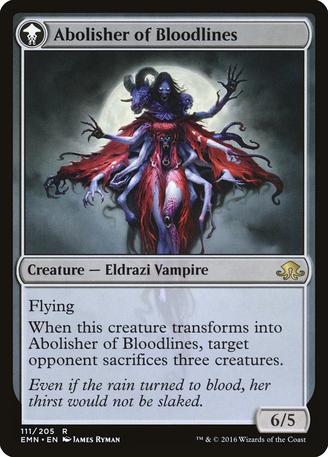 Voldaren Pariah // Abolisher of Bloodlines [Eldritch Moon] | Lots Moore NSW
