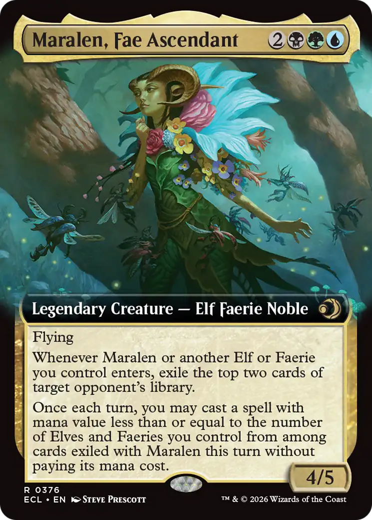 Maralen, Fae Ascendant (Extended Art) [Lorwyn Eclipsed] | Lots Moore NSW