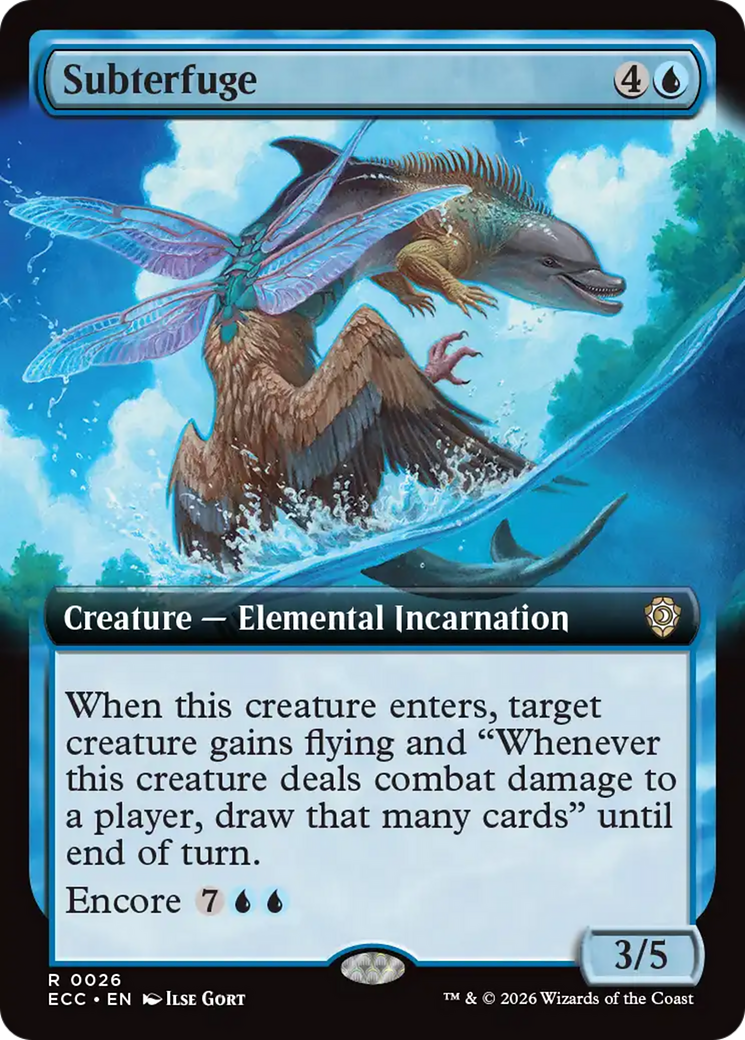 Subterfuge (Extended Art) [Lorwyn Eclipsed Commander] | Lots Moore NSW
