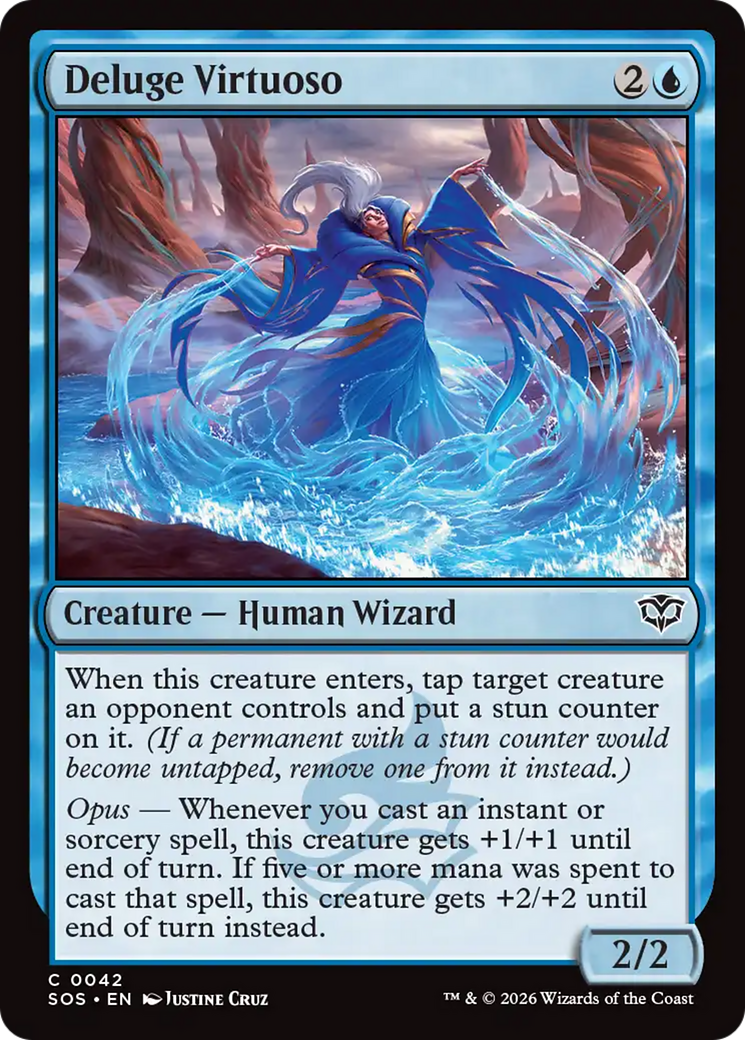 Deluge Virtuoso [Secrets of Strixhaven] | Lots Moore NSW