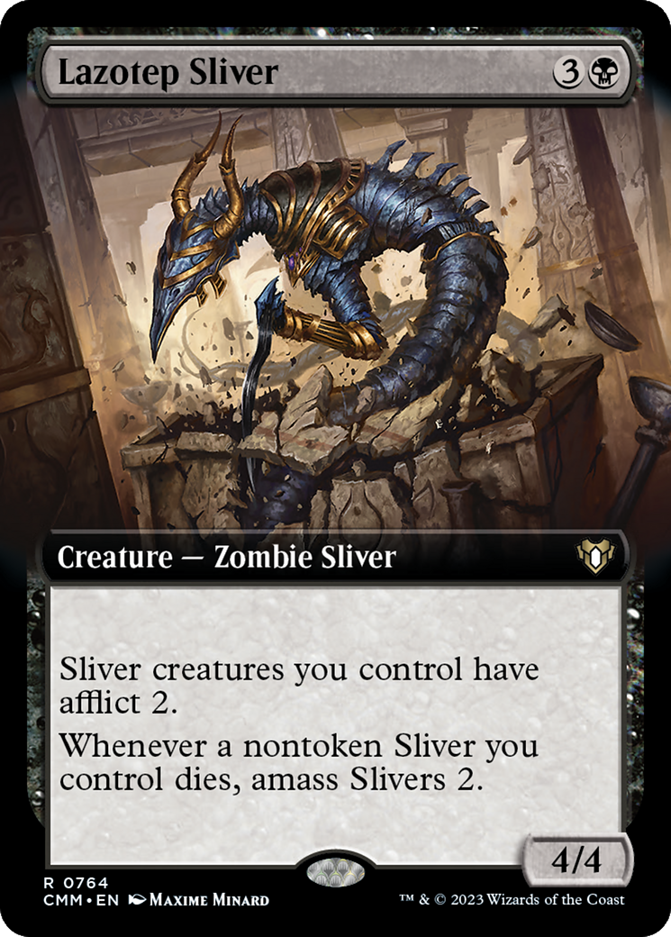 Lazotep Sliver (Extended Art) [Commander Masters] | Lots Moore NSW