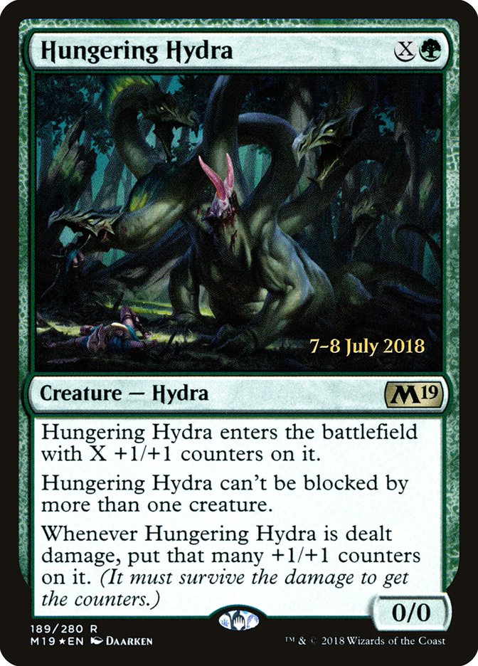 Hungering Hydra [Core Set 2019 Prerelease Promos] | Lots Moore NSW