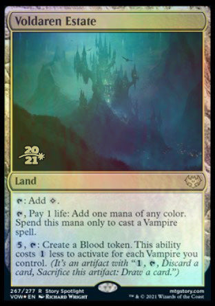 Voldaren Estate [Innistrad: Crimson Vow Prerelease Promos] | Lots Moore NSW