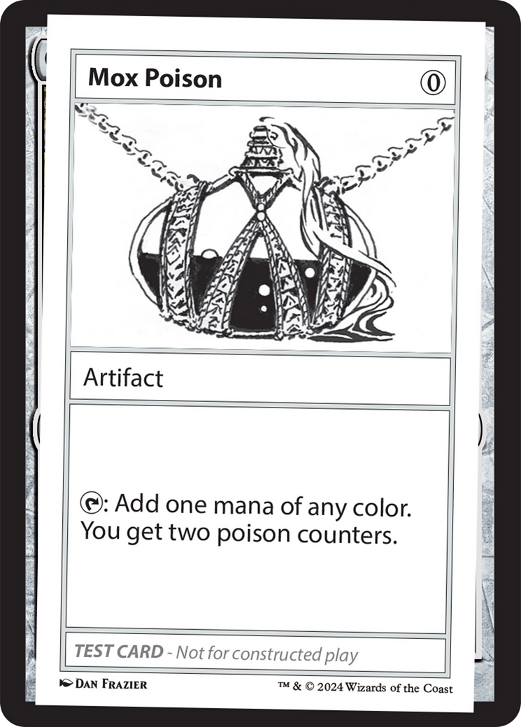 Mox Poison [Mystery Booster 2 Playtest Cards] | Lots Moore NSW