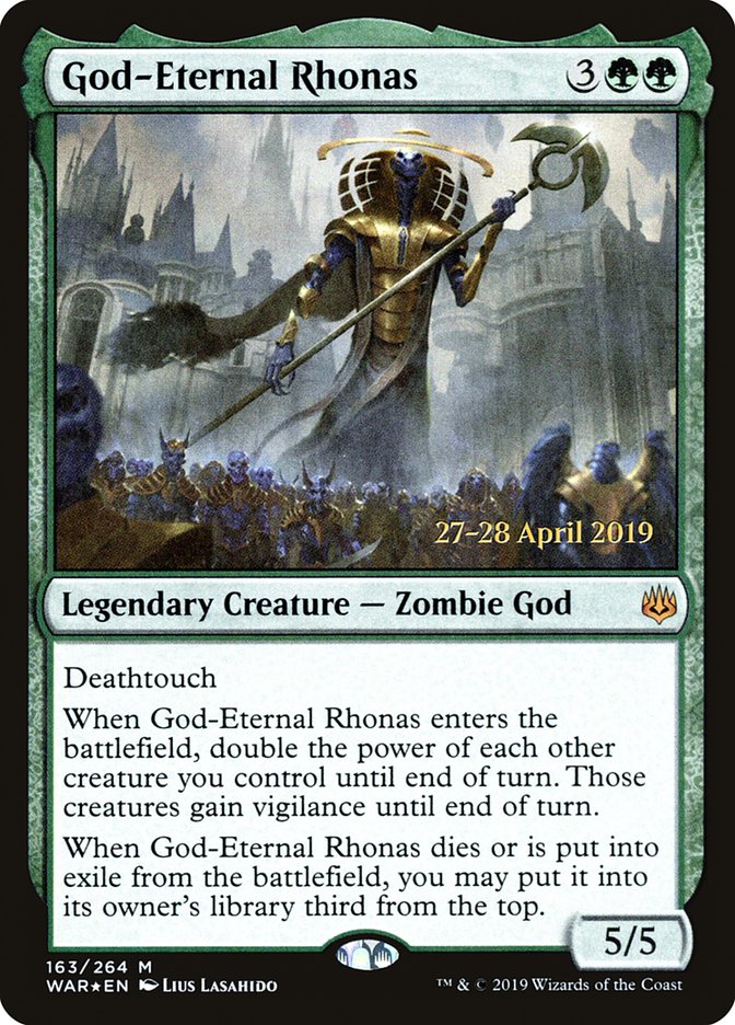 God-Eternal Rhonas [War of the Spark Prerelease Promos] | Lots Moore NSW