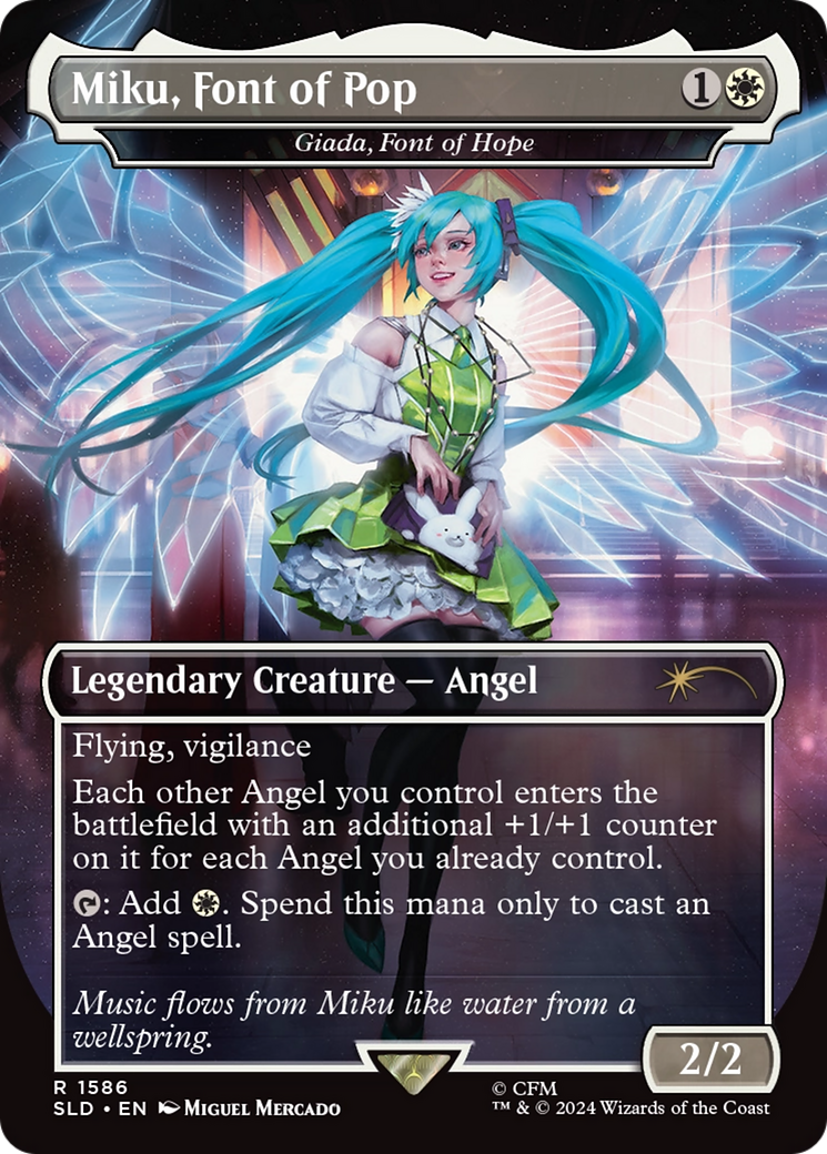 Miku, Font of Pop - Giada, Font of Hope [Secret Lair Drop Series] | Lots Moore NSW