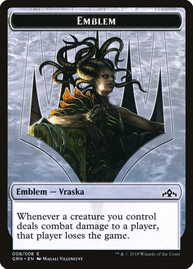 Vraska, Golgari Queen Emblem [Guilds of Ravnica Tokens] | Lots Moore NSW